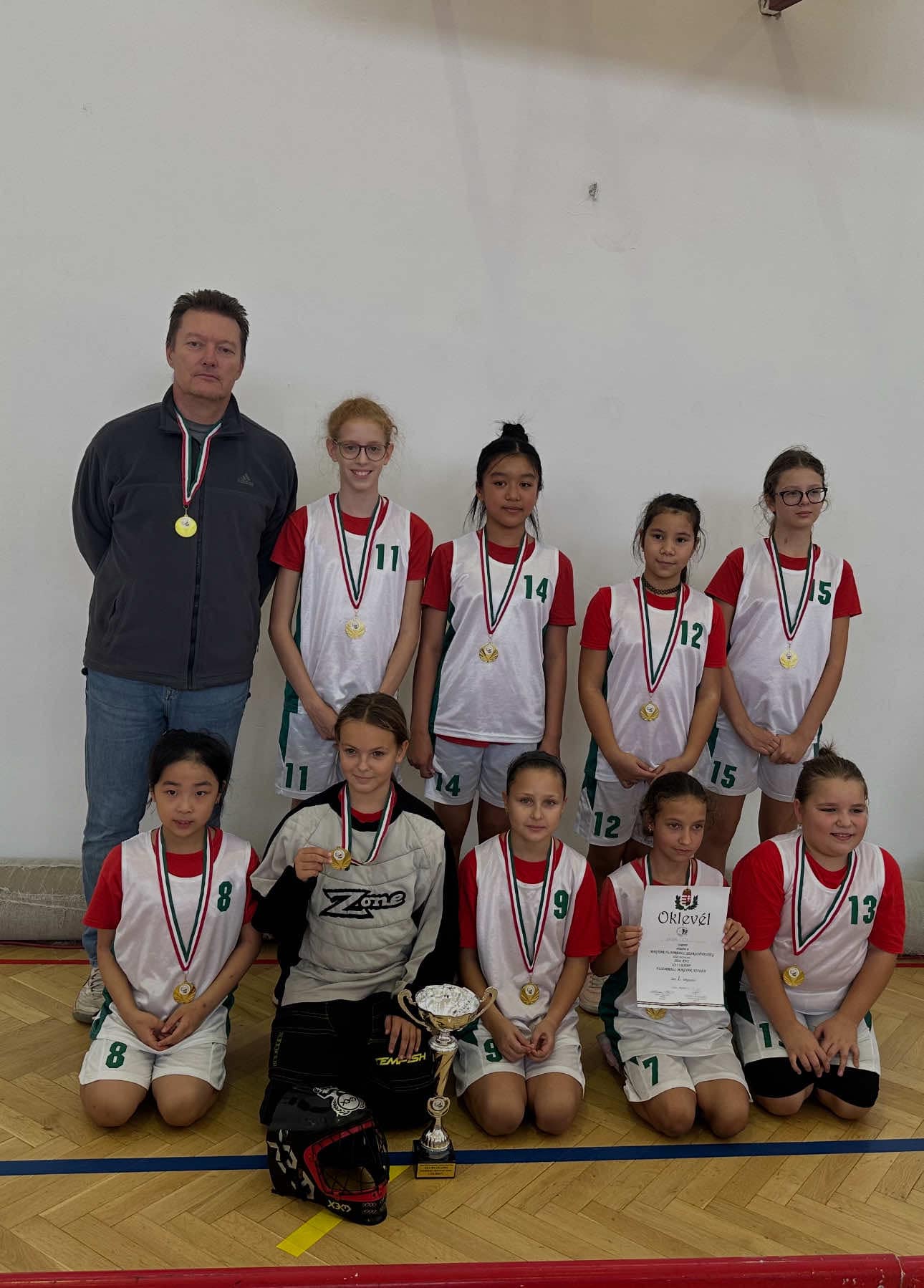 Floorball Magyar Kupa, U11 lány 2024